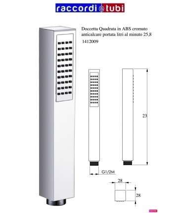 VIERKANT DUSCHE in...