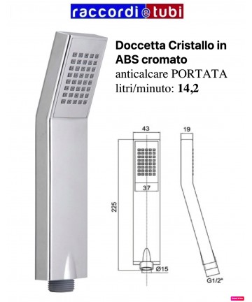 DUSCHHANDHELD CRISTALL IN...
