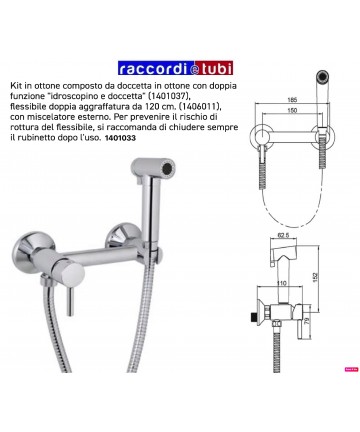 IDROSCOPINO KIT MISCELATORE...