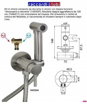 EINBAU-IDROSCOPINO-KIT MIT...
