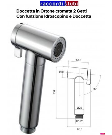 DOCCETTA IN OTTONE CROMATO...