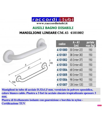 MANIGLIONE LINEARE...