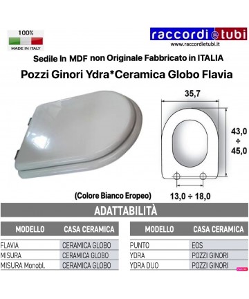 SEDILE PER WC POZZI GINORI...