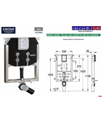 GROHE UNISET RAHMEN MIT...