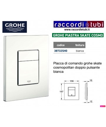 GROHE SKATE COSMO WEIßE PLATTE