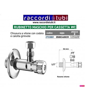 RUBINETTO PER CASSETTA WC...