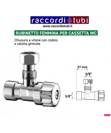 RUBINETTO PER CASSETTA WC...
