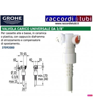 GROHE UNIVERSAL SCHWIMMER...