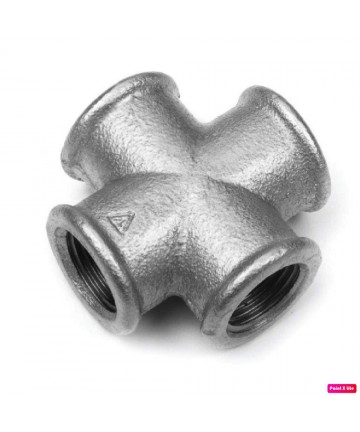 VERZINKTES KREUZ Ø 2"