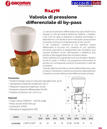 VALVOLA DIFFERENZIALE...
