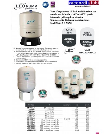 VERTIKAL LÖWENLUNGE 150 LITER