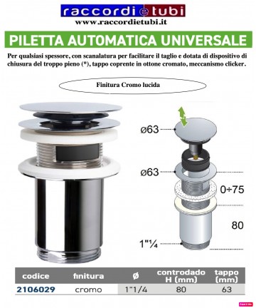 PILETTA AUTOMATICA...
