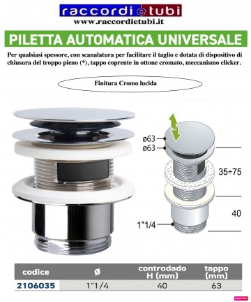 PILETTA AUTOMATICA...