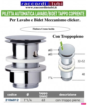 PILETTA  AUTOMATICA...