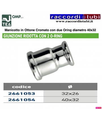 REDUZIERTES ROHR Ø 40X32mm...