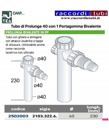 PROLUNGA BIVALENTE 40 MF IN...