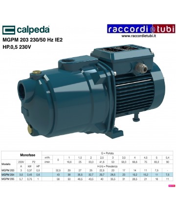 ELEKTROPUMPE CALPEDA HP.0,5...