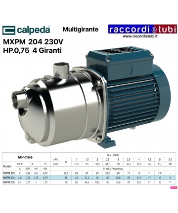 ELEKTROPUMPE CALPEDA HP.075...