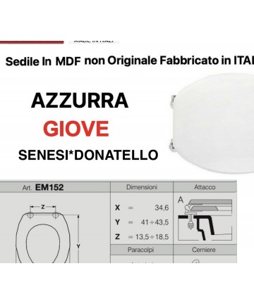 SEDILE PER WC SENESI...