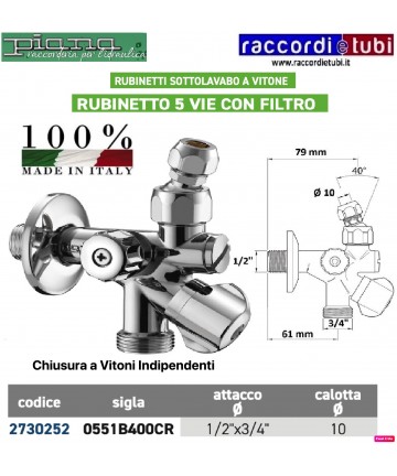 UNTERBAU-VENTIL 5-WEGE...