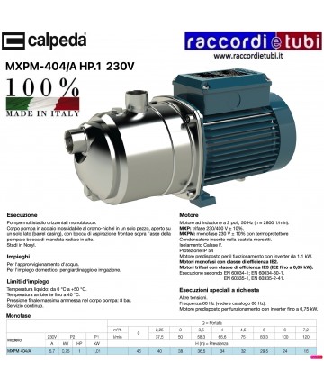 ELEKTROPUMPE CALPEDA HP.1...