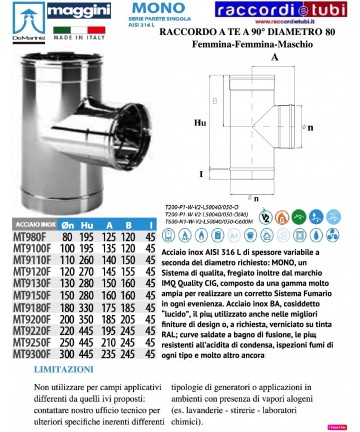DE MARINIS INOX TE D.80 F/F/M