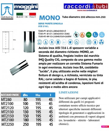 DE MARINIS INOX MAGGINI...