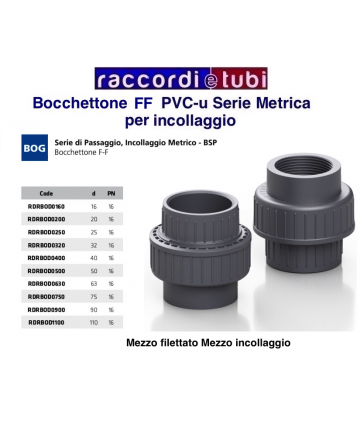 DREI-TEILE PVC VERBINDER...