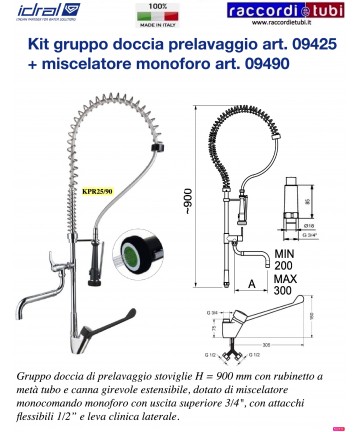 GRUPPO DOCCIA PRELAVAGGIO...