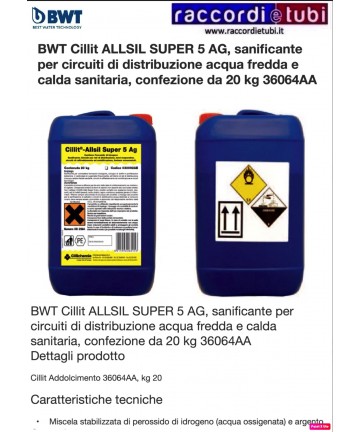 BWT-ALLSIL SUPER 5 AG 20KG...