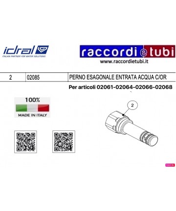 RICAMBIO IDRAL 02085