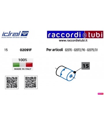 RICAMBIO IDRAL 02091F