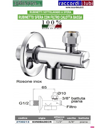 RUBINETTO A SFERA CON...
