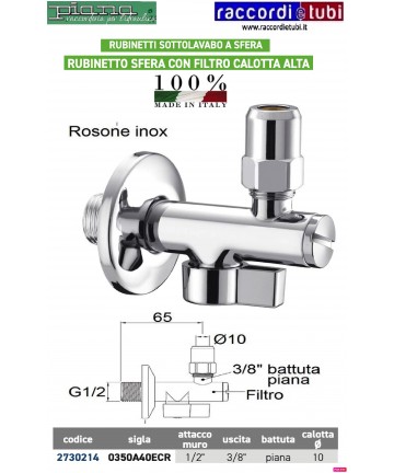 RUBINETTO A SFERA CON...