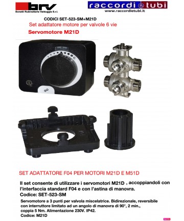 MOTOR 3 PUNKTE 21D SET523SM...