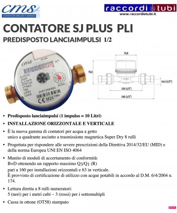 CONTATORE ACQUA FREDDA...