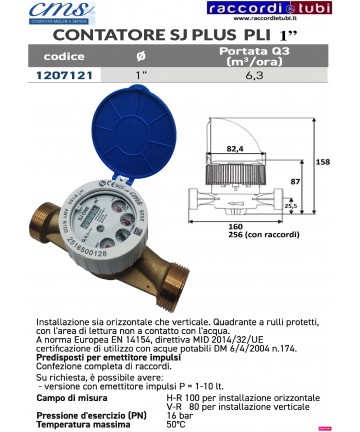 WASSERZÄHLER FÜR HEISSES...