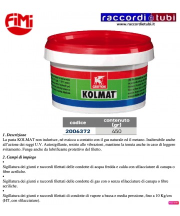 FIMI PASTA KOLMAT ML.450 01501