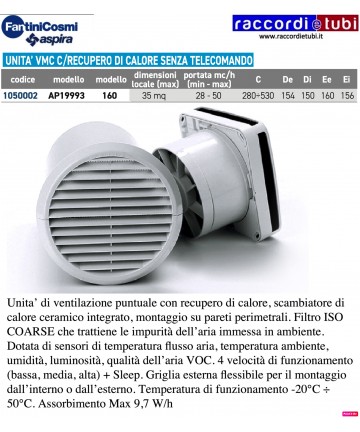 RECUPERO DI CALORE AP199931...