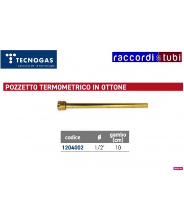 POZZETTO in Ottone Diametro...
