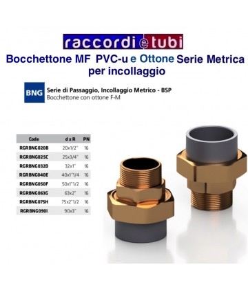 DREI-TEILE PVC/BRONZE HG...