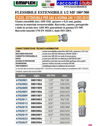 FLEXIBEL DEHNBARE 180*300...