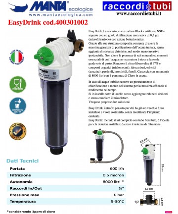 EASYDRINK MANTA IN...