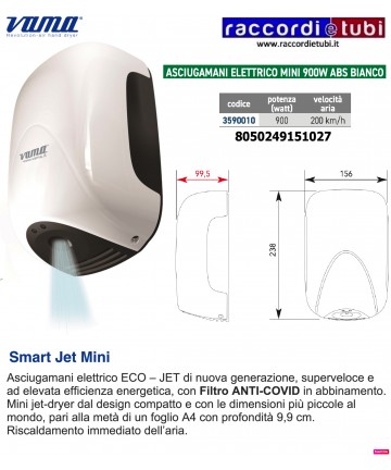 ASCIUGAMANI ELETTRICO MINI...