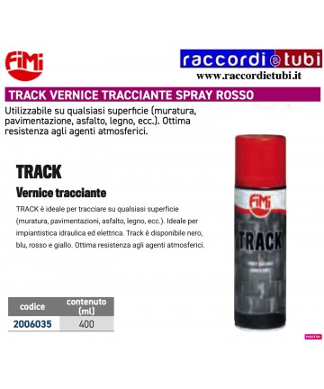 TRACK VERNICE TRACCIANTE...