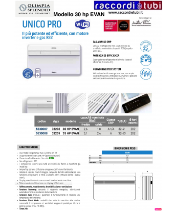 UNICO PRO 30 HP EVAN (RAEE)