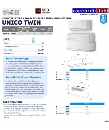 UNICO TWIN MASTER 30 HP RFA