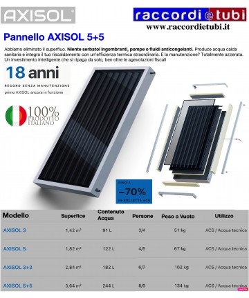 SOLARPANEL AXISOL 5+5 FÜR...