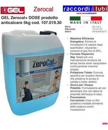 GEL Zerocal+ DOSE prodotto...