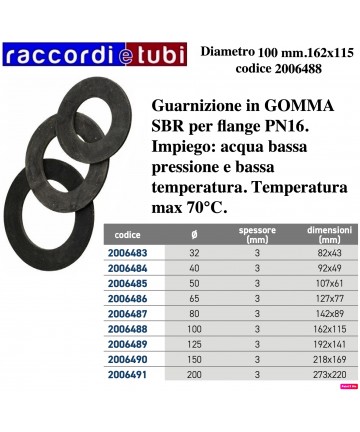 GUARNIZIONE PER FLANGIA IN...
